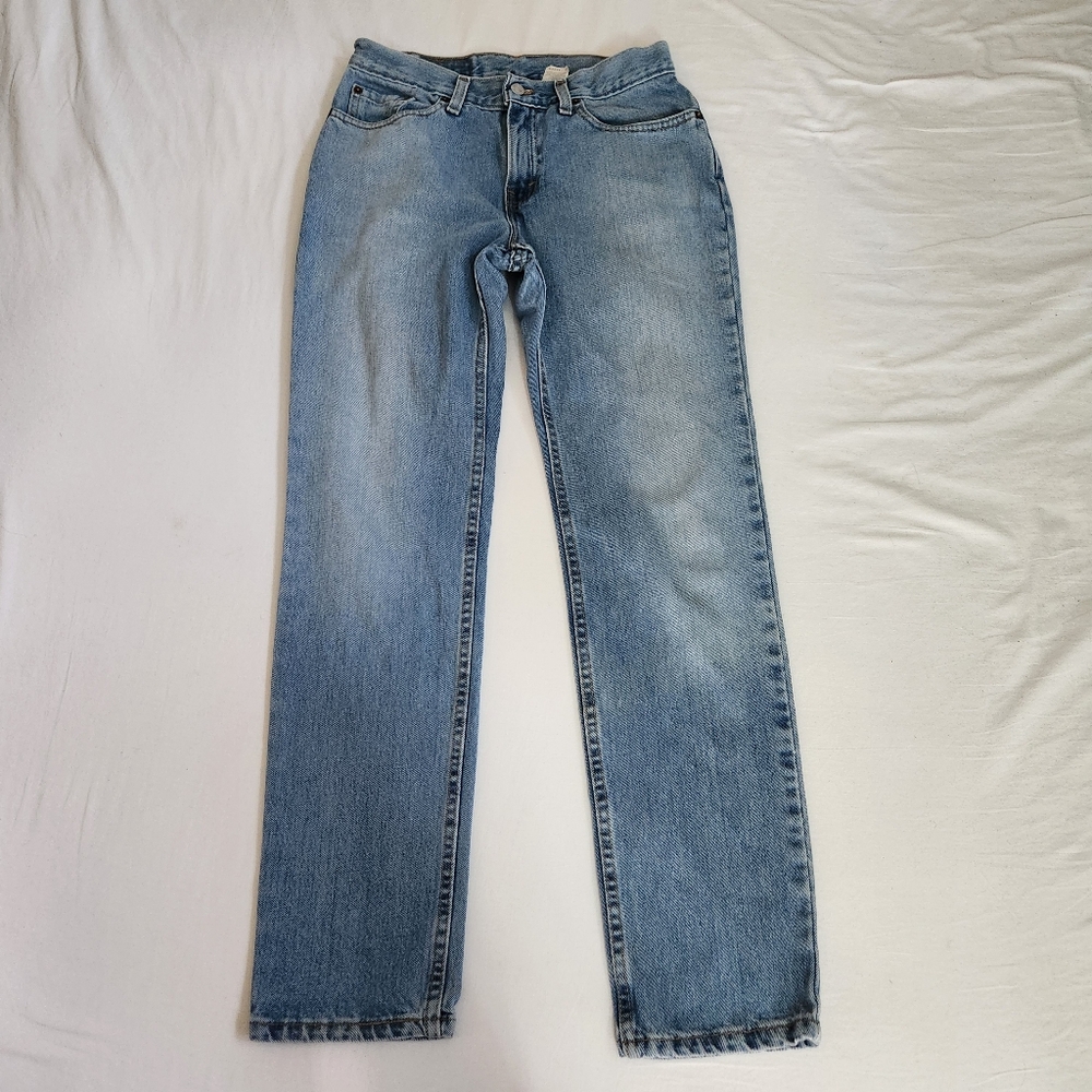Levi's Light Blue Straight Leg Jeans